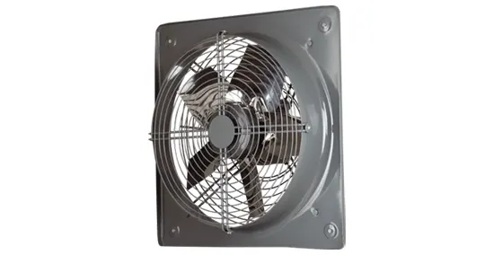 هواکش صنعتی پروانه استیل دمنده مدل VIS-30D4S