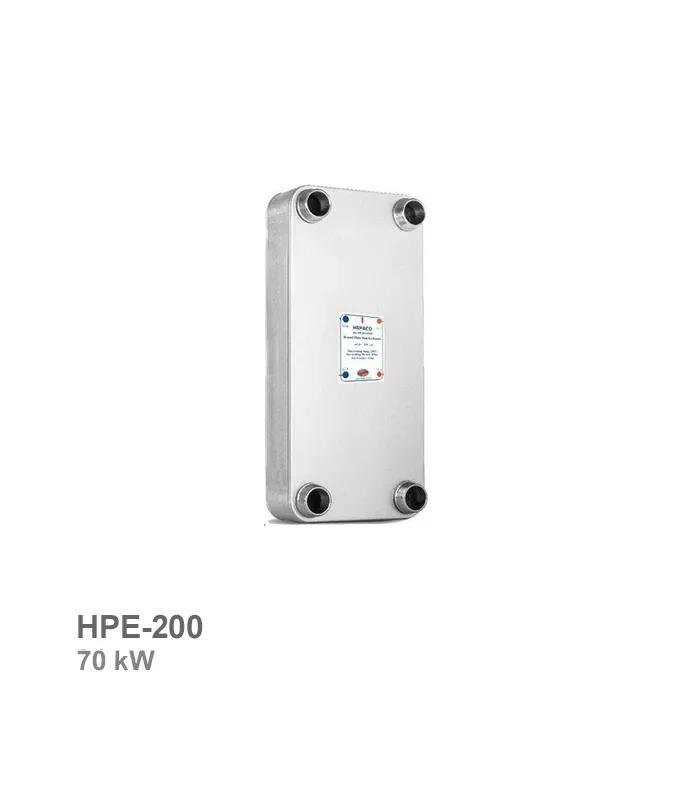 مبدل حرارتی صفحهای هپاکو مدل HPE-200