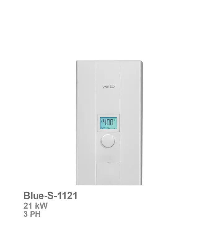 آبگرمکن برقی سه‌فاز ویتو مدل بلو اس (Blue S-1121)