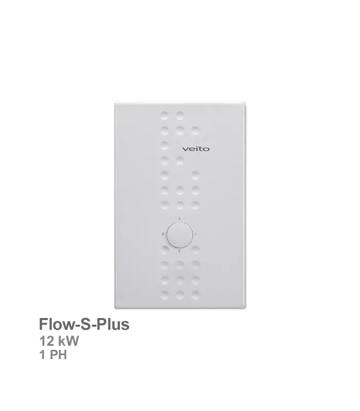 آبگرمکن برقی تک‌فاز ویتو مدل فلو اس (Flow-s-plus)