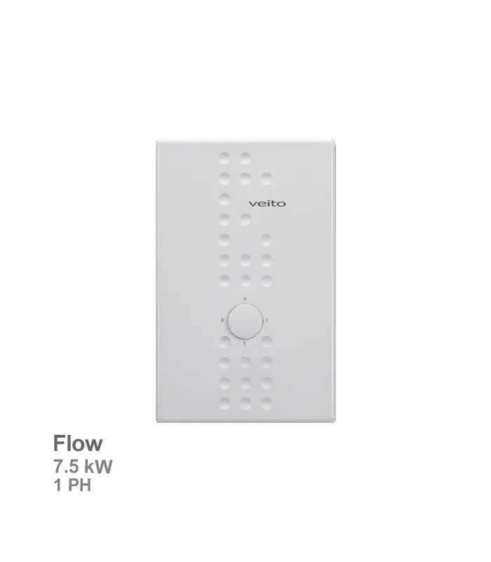 آبگرمکن برقی تک‌فاز ویتو مدل فلو (Flow)