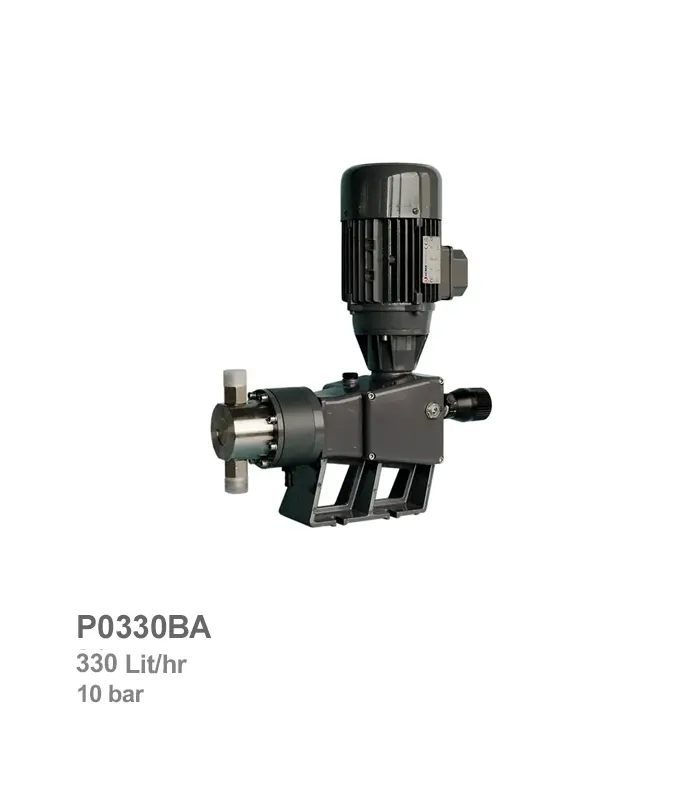 دوزینگ پمپ پیستونی با هد PVC اتاترون مدل P0330BA