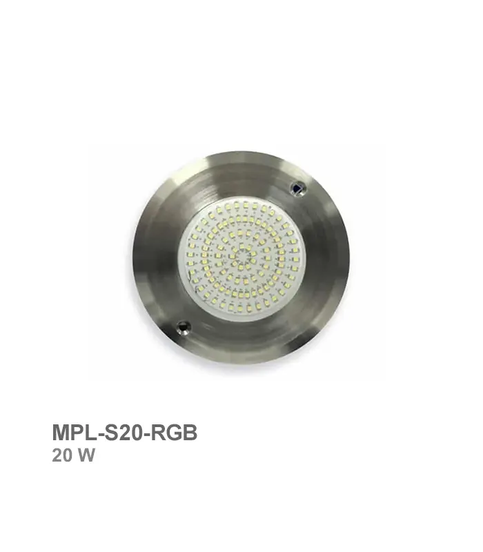 چراغ استخر روکار مگاپول مدل MPL-S20-RGB