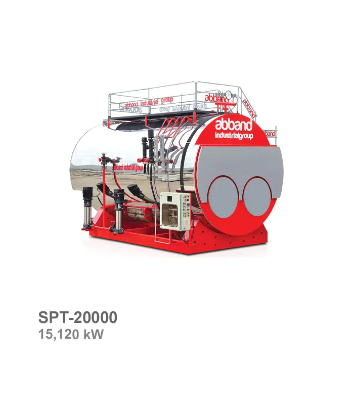 دیگ بخار دو کوره آب بند مدل SPT-20000