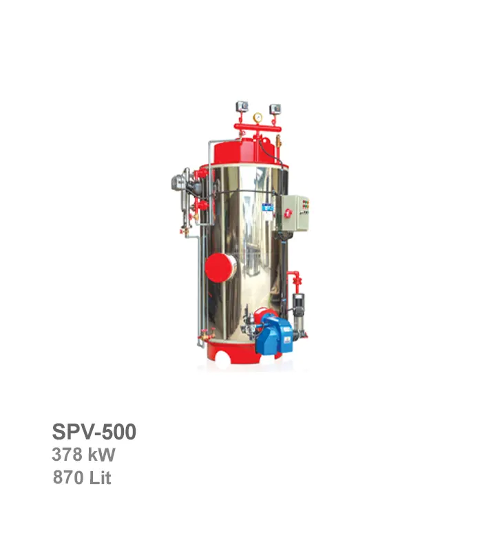 دیگ بخار عمودی آب بند مدل SPV-500