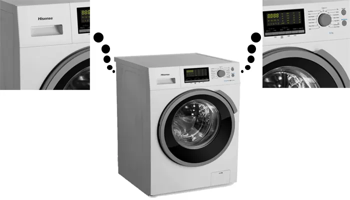 ماشین لباسشویی هایسنس مدل WFH8012DS