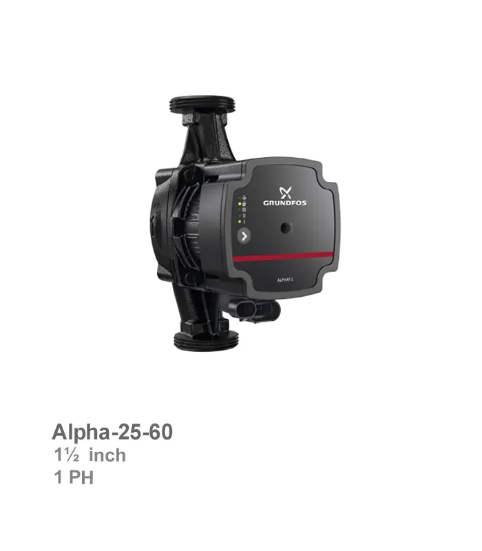 پمپ سیرکولاتور گراندفوس مدل ALPHA-25-60
