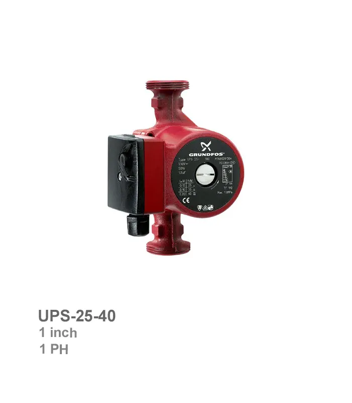 پمپ سیرکولاتور گراندفوس مدل UPS-25-40