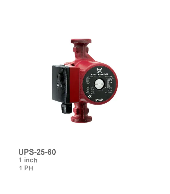 پمپ سیرکولاتور گراندفوس مدل UPS-25-60