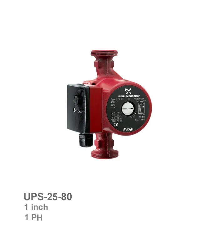 پمپ سیرکولاتور گراندفوس مدل UPS-25-80