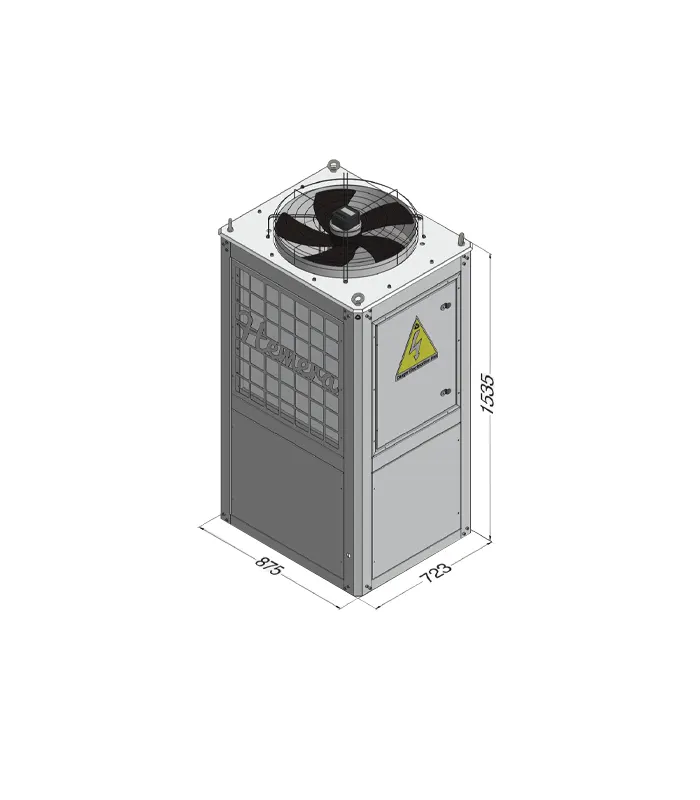 چیلر تراکمی هواخنک همرا (Hemera) مدل TCA-HA-6 - تصویر 2