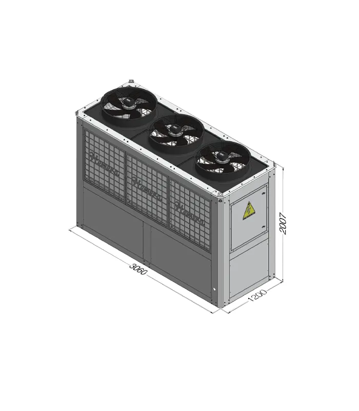 چیلر تراکمی هواخنک همرا (Hemera) مدل TCA-HA-30 - تصویر 2
