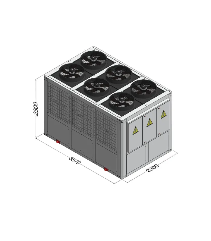 چیلر تراکمی هواخنک همرا (Hemera) مدل TCA-WA-125 - تصویر 2