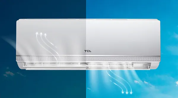 جریان هوای هوشمند پنل سری Elit کولر گازی اینورتر تی سی ال مدل TAC-09CHSA/XAD1IT3