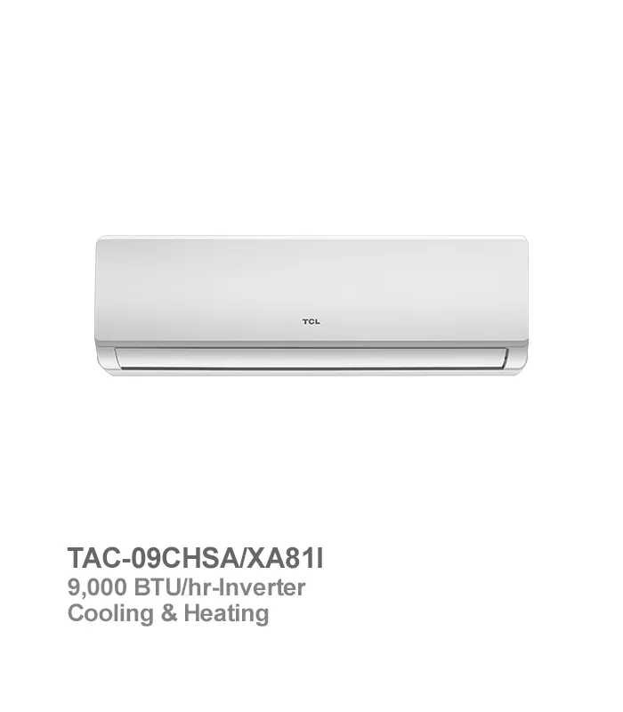 کولر گازی اینورتر تی سی ال مدل TAC-09CHSA/XA81I
