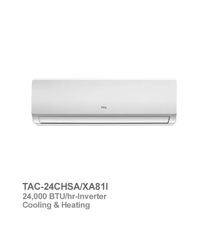 کولر گازی اینورتر تی سی ال مدل TAC-24CHSA/XA81I