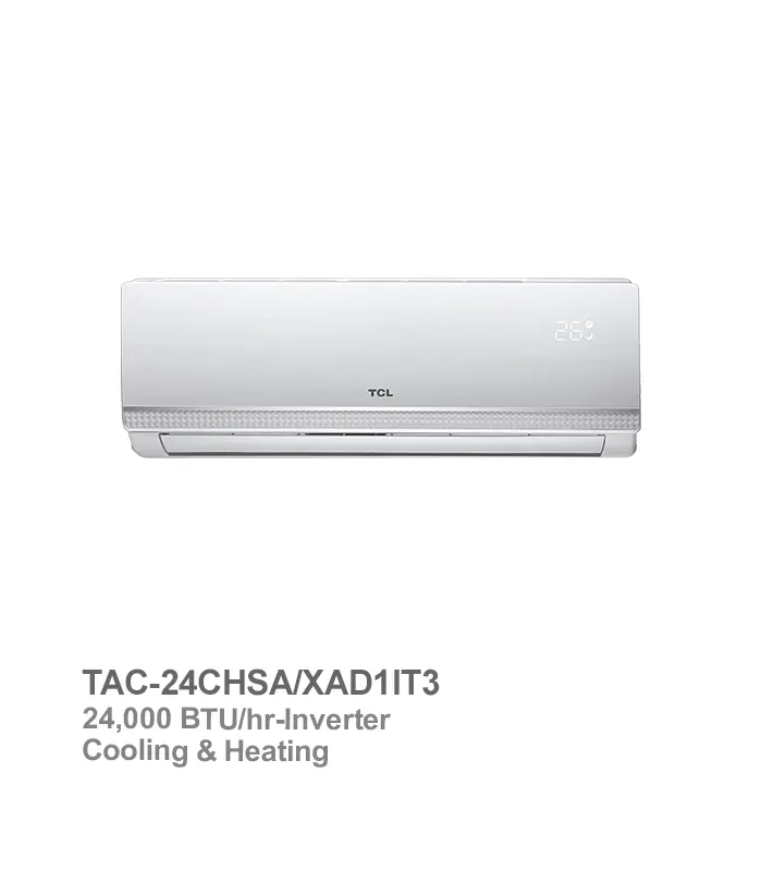 کولر گازی اینورتر تی سی ال مدل TAC-24CHSA/XAD1IT3