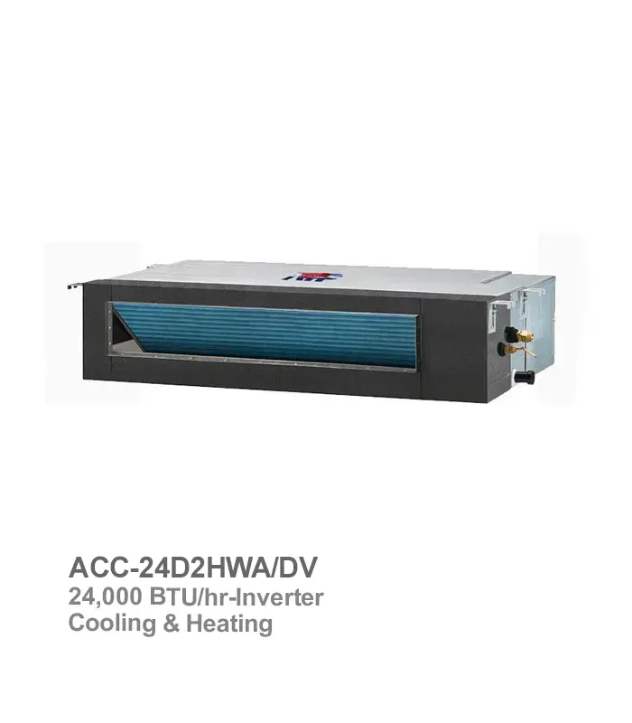 داکت اسپلیت سرد و گرم اینورتر ATP مدل ACC-24D2HWA/DV