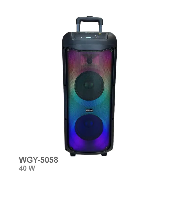 اسپیکر چمدانی شارژی WGAOYANG مدل WGY-5058