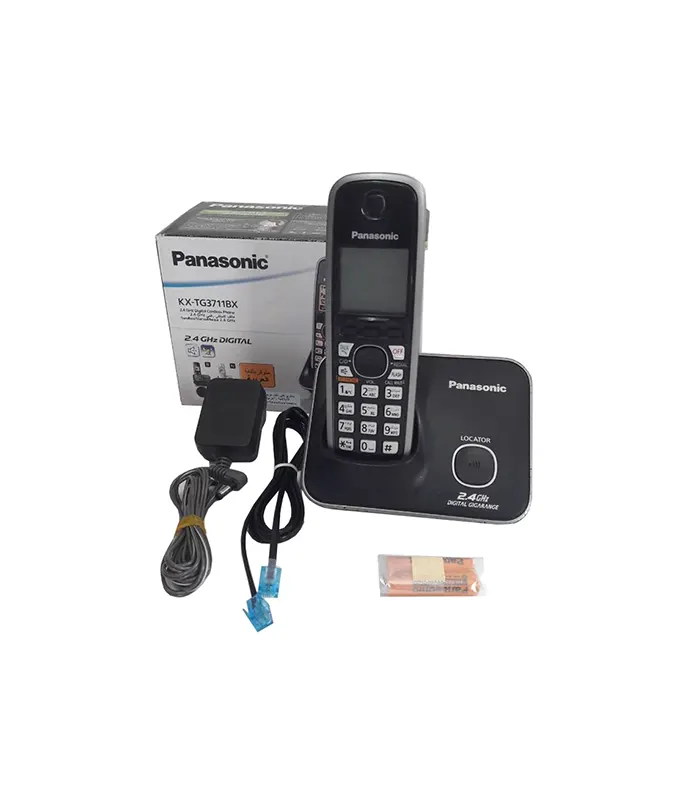 تلفن بی‌سیم پاناسونیک مدل KX-TG3711BX - تصویر 4