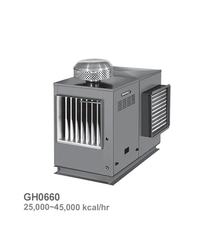 هیتر گازی کانالی انرژی مدل GH0660