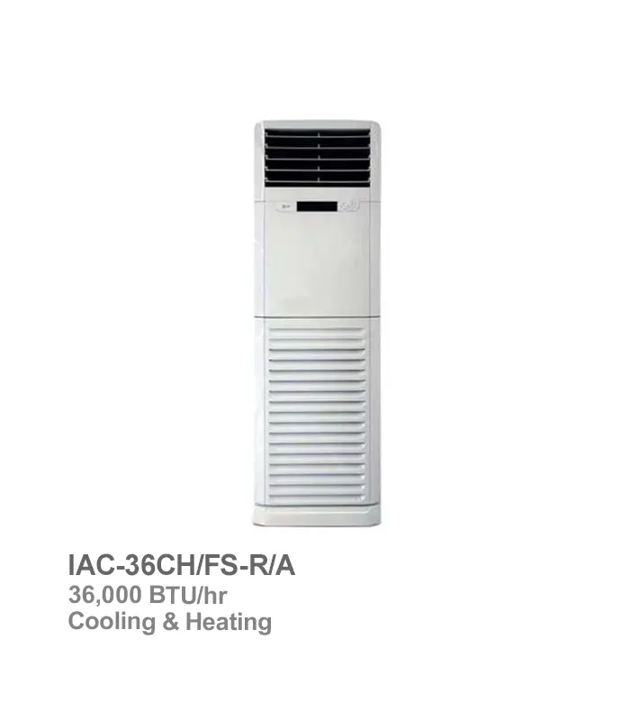 کولر گازی ایستاده ایران رادیاتور 36000 مدل IAC-36CH/FS-R/A