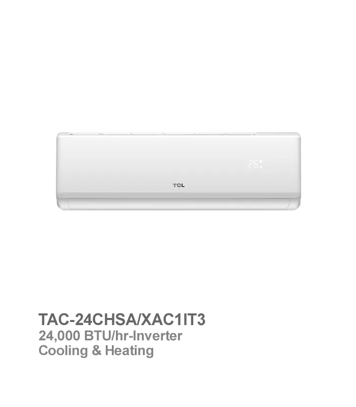 کولر گازی اینورتر حاره‌ای تی سی ال مدل TAC-24CHSA/XAC1IT3