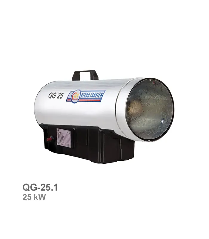 جت هیتر گاز شهری نیرو تهویه البرز مدل QG-25.1