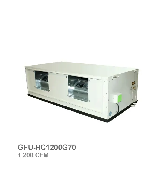 فن کویل کانالی پرفشار جی پلاس مدل GFU-HC1200G70