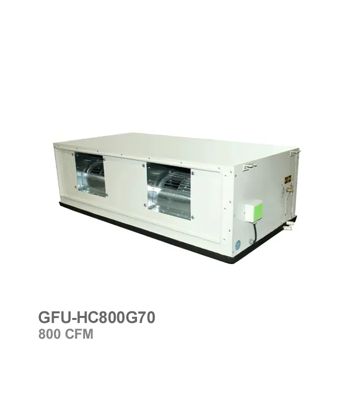 فن کویل کانالی پرفشار جی پلاس مدل GFU-HC800G70