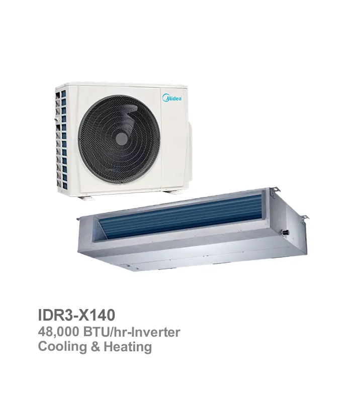 داکت اسپلیت 48000 فول اینورتر میدیا مدل IDR3-X140