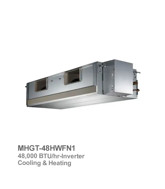 داکت اسپلیت اینورتر میدیا سه فاز مدل MHGT-48HWFN1