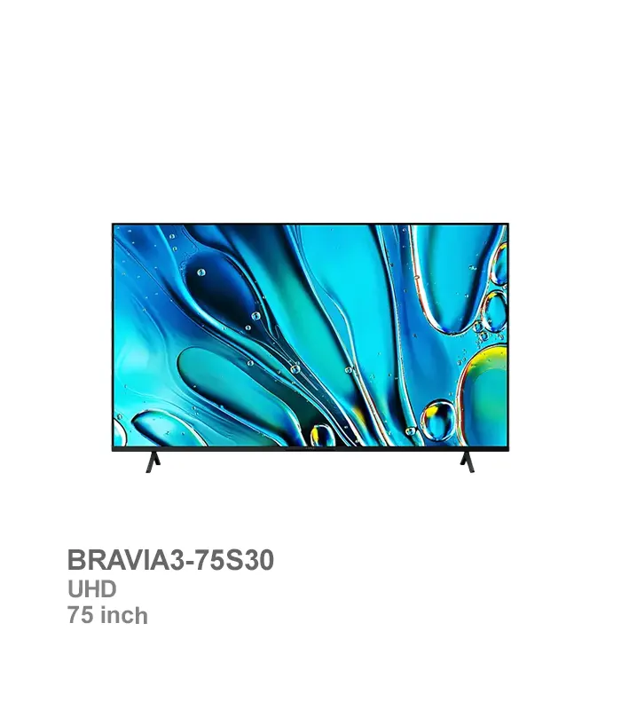 تلویزیون هوشمند سونی سری BRAVIA 3 مدل 75S30