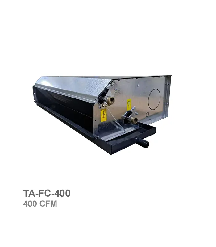 فن کویل سقفی بدون کابین تهویه آریا مدل 400CFM
