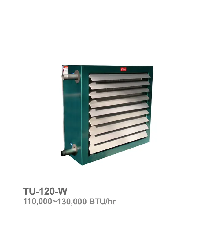 یونیت هیتر آبگرم تهویه آریا مدل TU-120-W