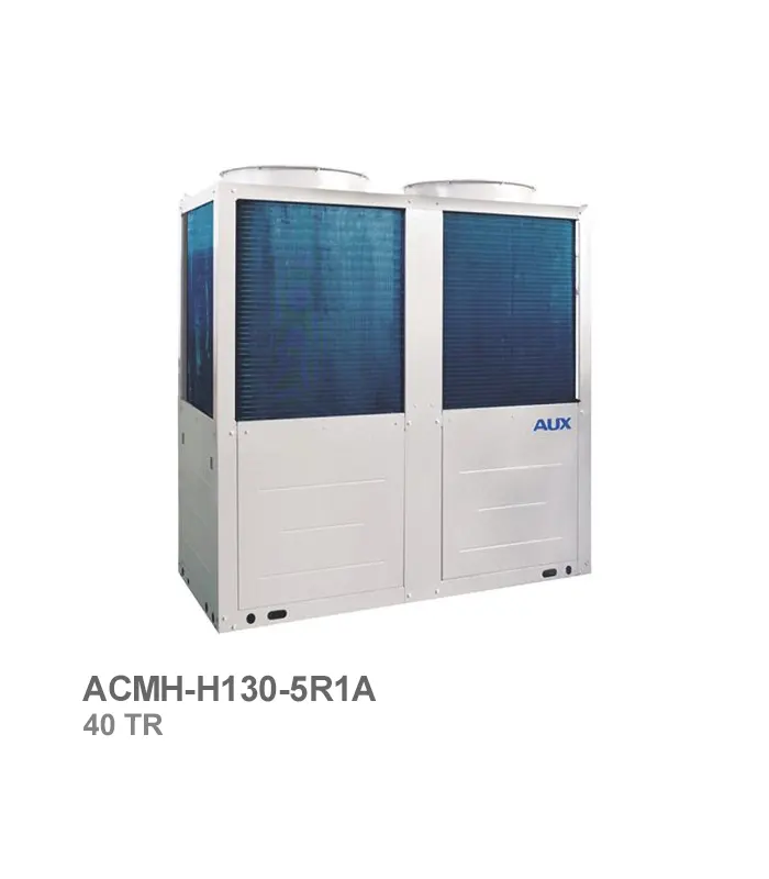 چیلر سرد و گرم 40 تن تبرید اسکرال آکس مدل ACMH-H130-5R1A