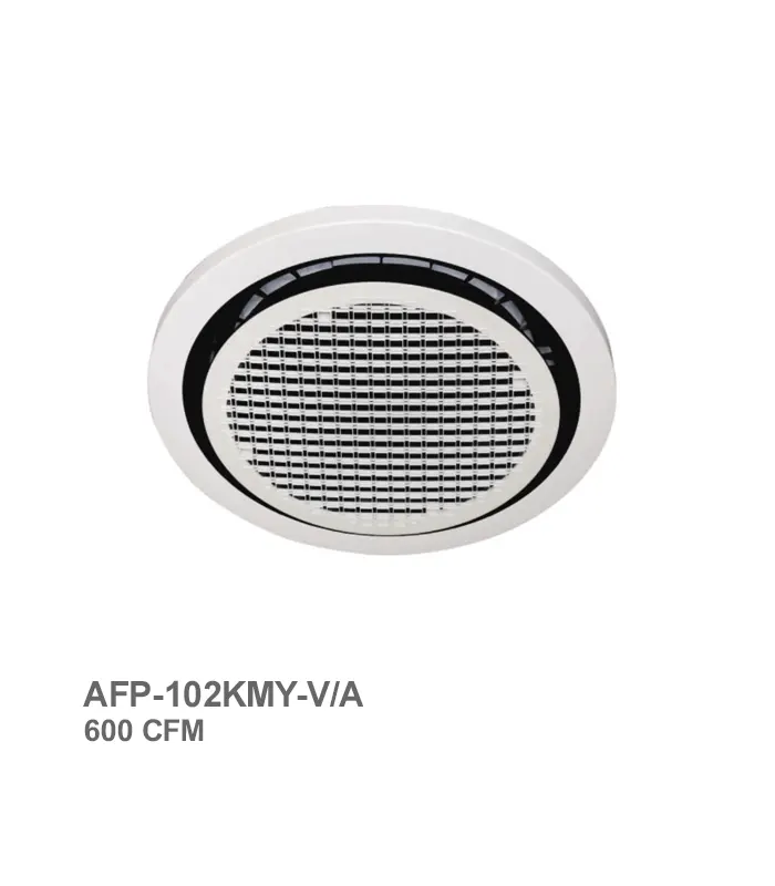 فن کویل کاستی مدور 600CFM آرن مدل AFP-102KM4-V/A