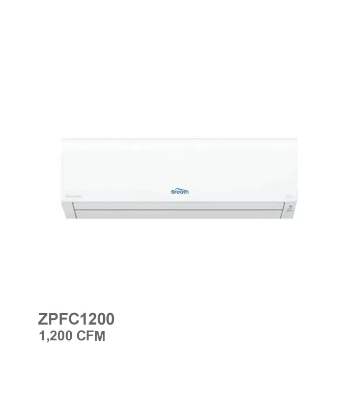 فن کویل دیواری 1200CFM برث (Breath) مدل ZPFC1200
